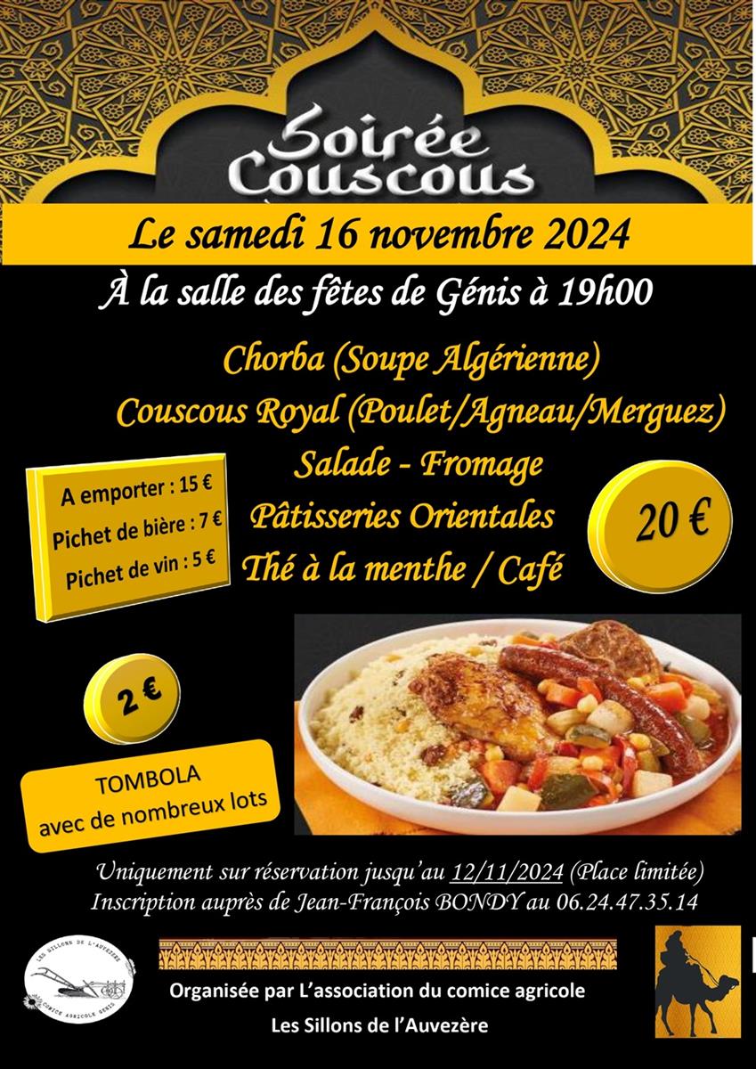 Soirée Couscous