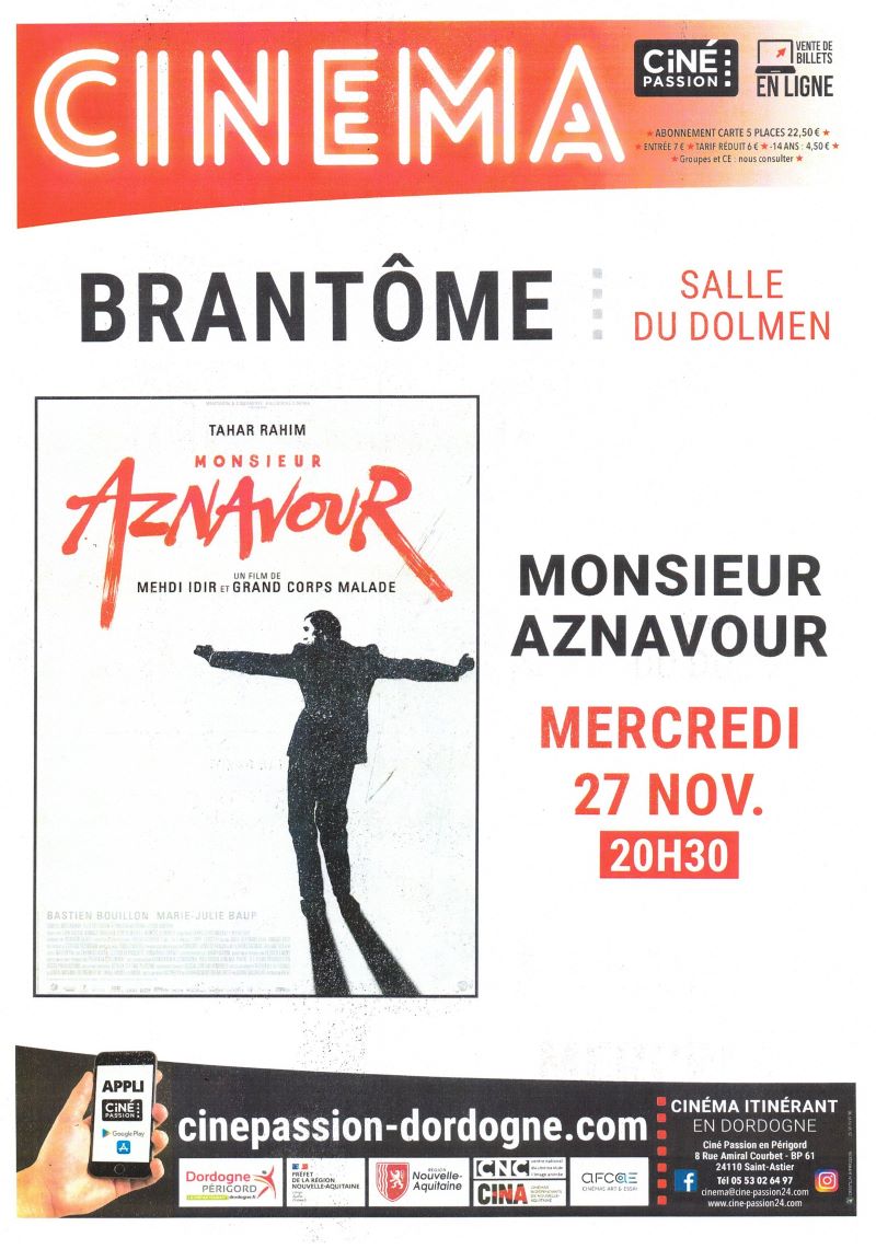 Cinéma : Monsieur AZNAVOUR