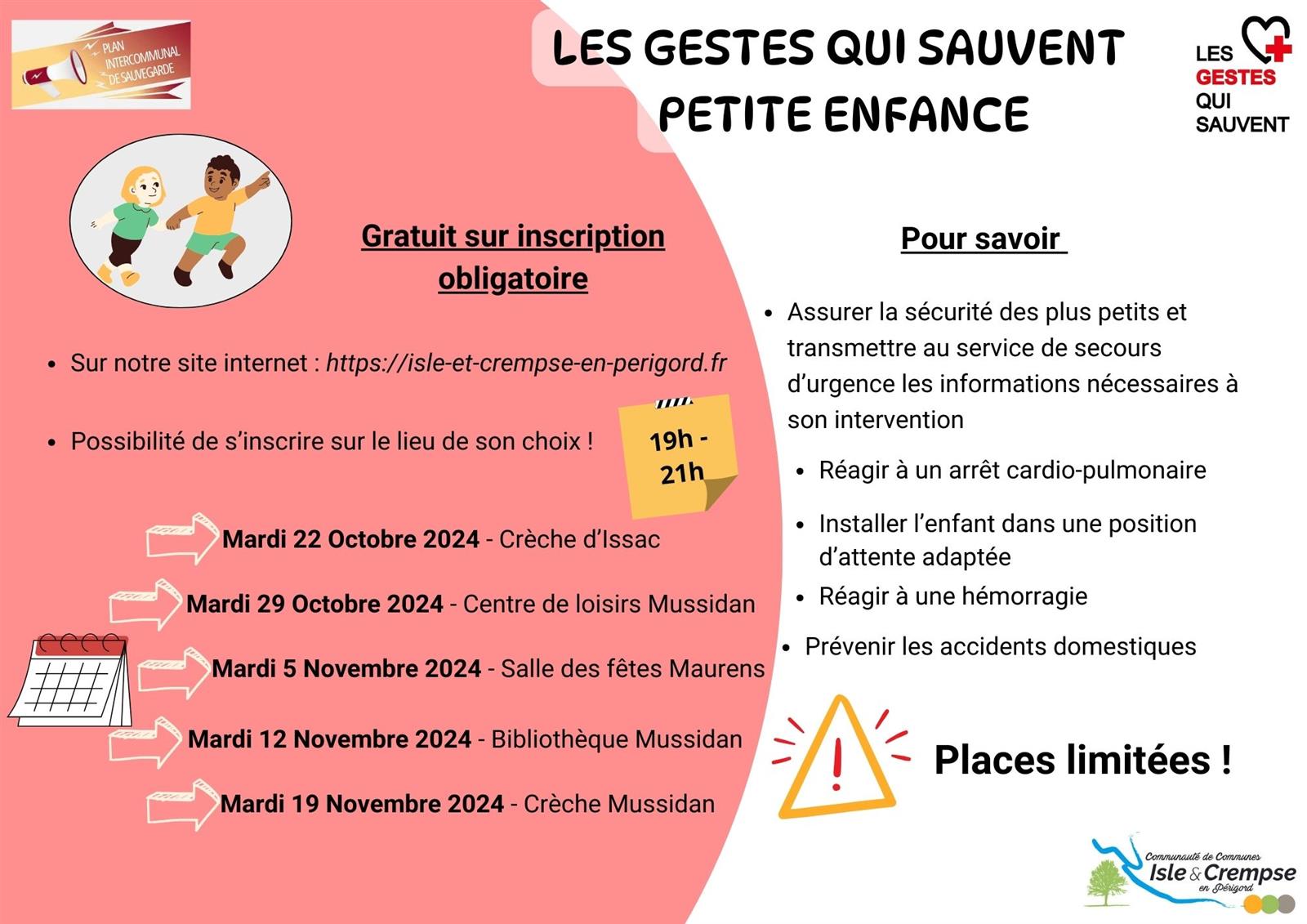 Formation Premiers secours