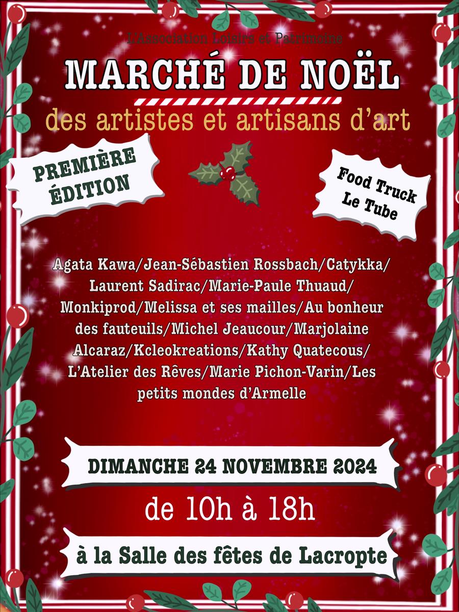 Marché de Noël - Lacropte - 24.11.2024