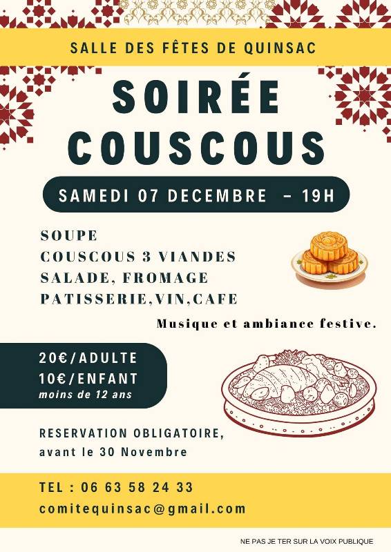 Soirée couscous