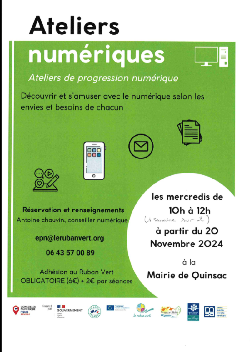 Ateliers numériques