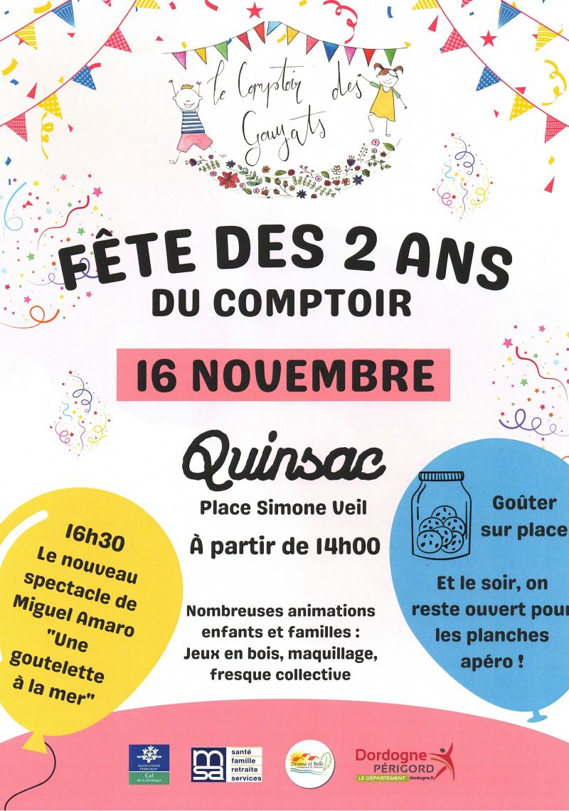 Fête des 2 ans du Comptoir des Gouyats