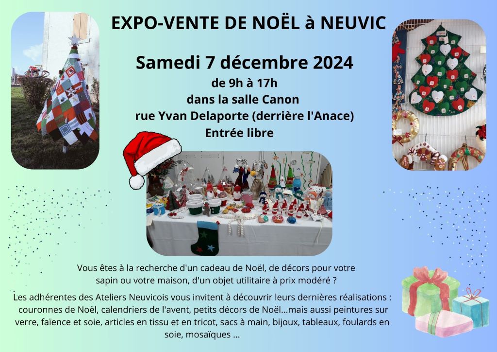 Exposition-vente de Noël