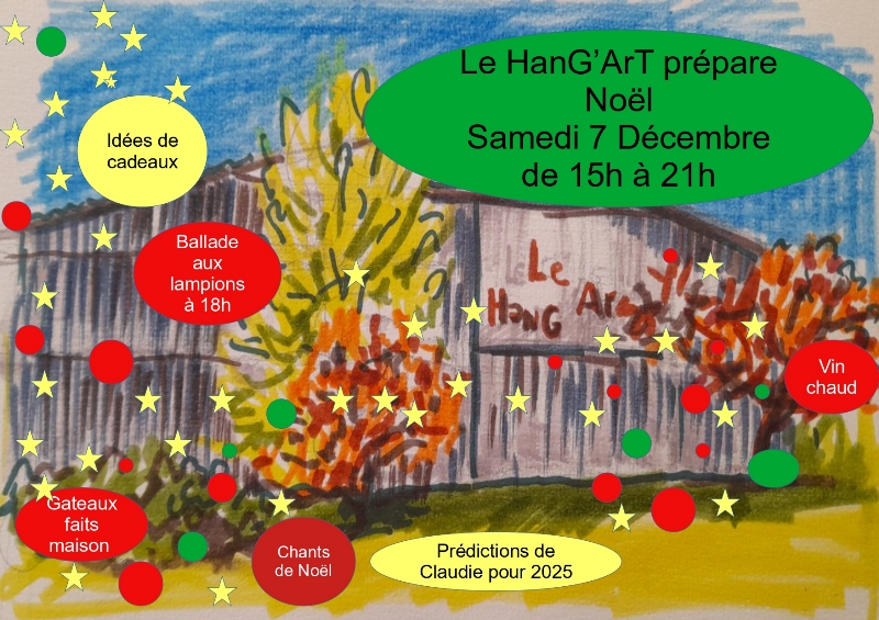 Le Hang'Art prépare Noël