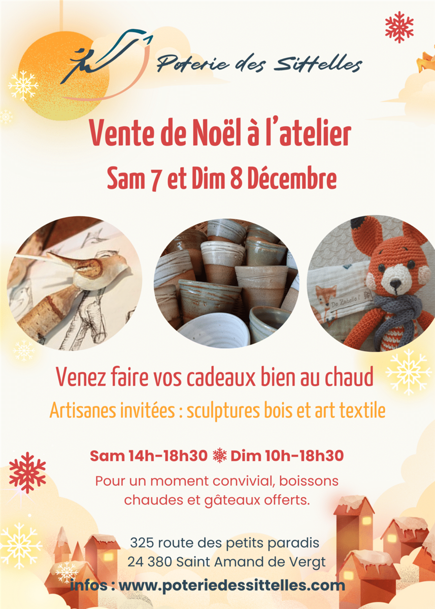 Vente de Noël-Saint Amand de Vergt--7 et 8dec