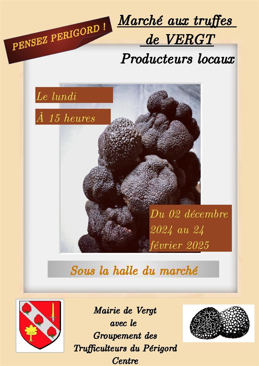 Marché contrôlé aux truffes des producteurs lo ...