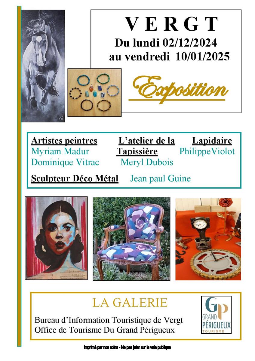 Exposition-Vergt-02.12.2024 au 10.01.2025