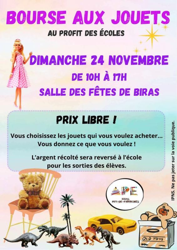 Bourse aux jouets