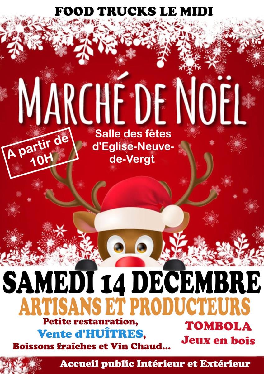 Marché de Noël-Eglise Neuve de Vergt-14.12.2024