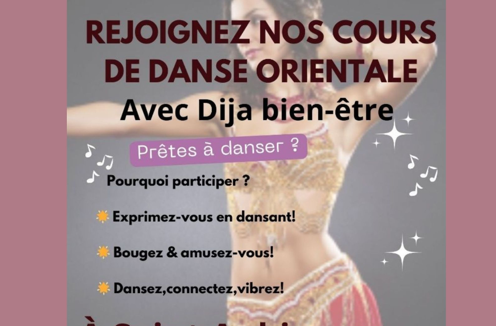 Cours de danse orientale avec Dija