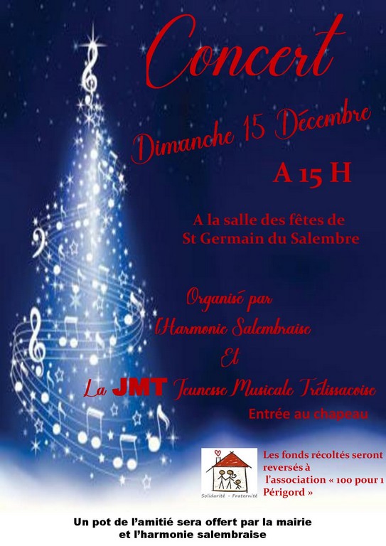 Concert avec l'Harmonie Salembraise et la Jeun ...