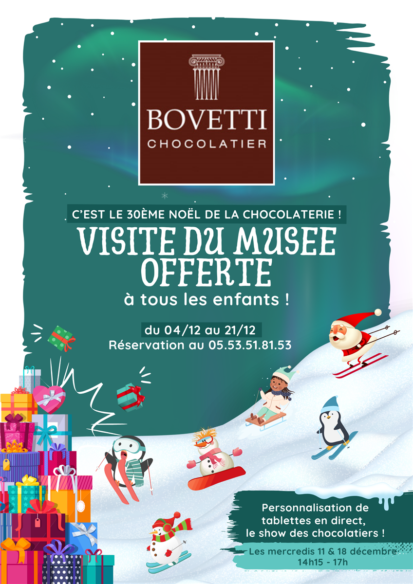 Noel de la Chocolaterie Bovetti