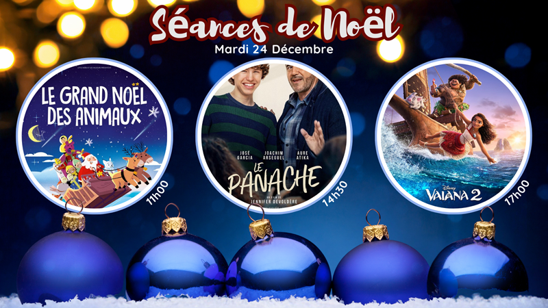 Venez fêter Noël au cinéma en famille !