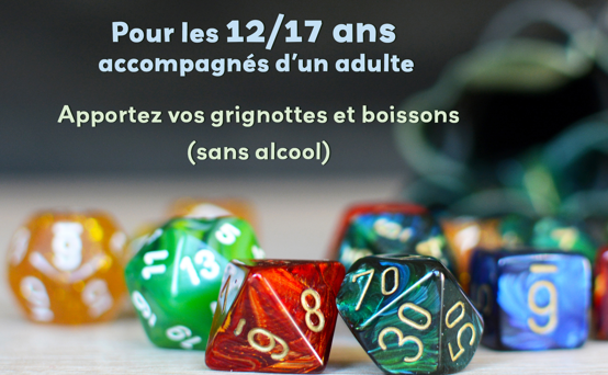 Soirée Jeux de Rôle | Ludothèque