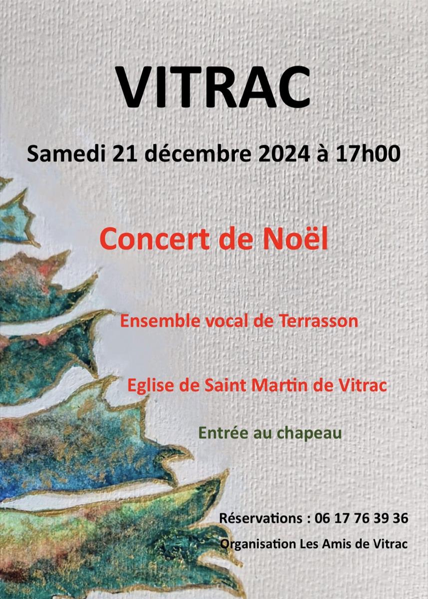 Concert de Noël à Vitrac