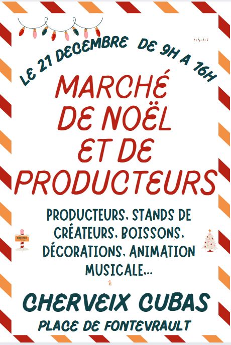 Marché de Noël et de producteurs