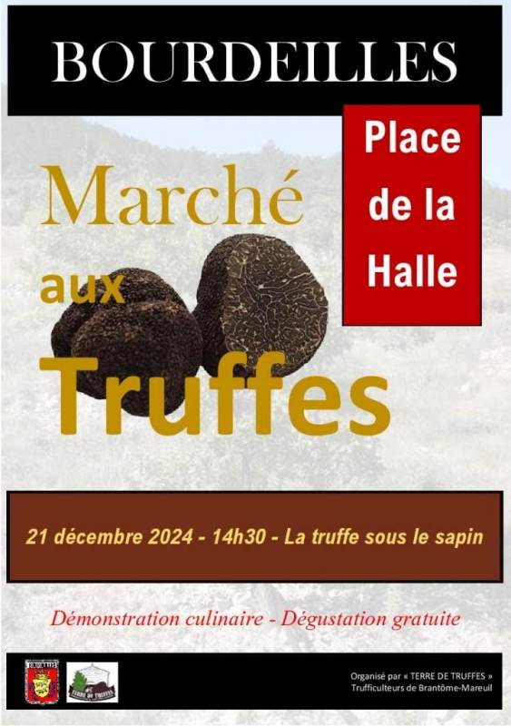 Marché contrôlé aux truffes