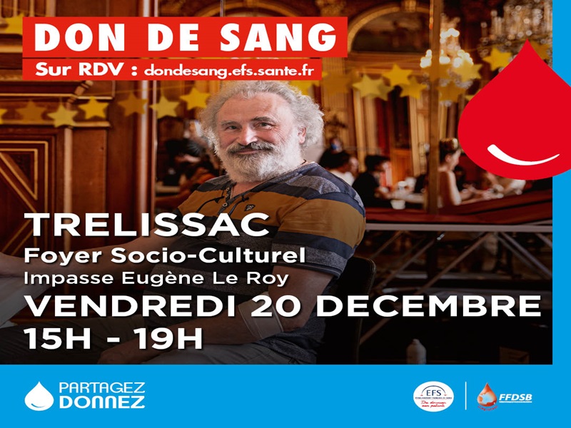 Don du sang Trélissac