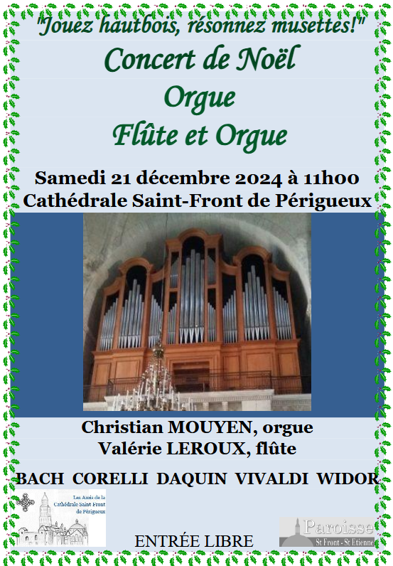 Concert de Noël - Flûte et Orgue