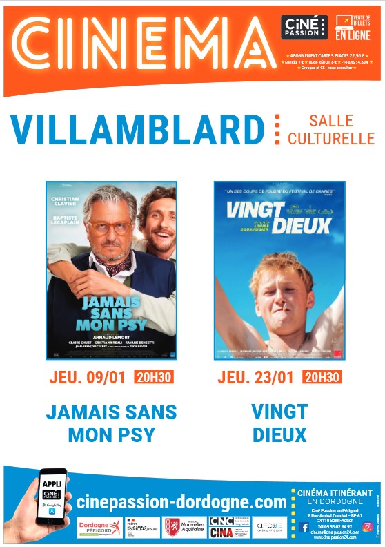 Projection film «Vingt dieux»