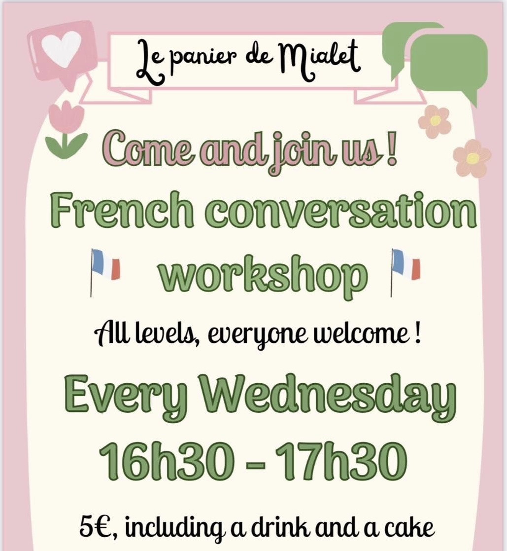 French conversation workshop