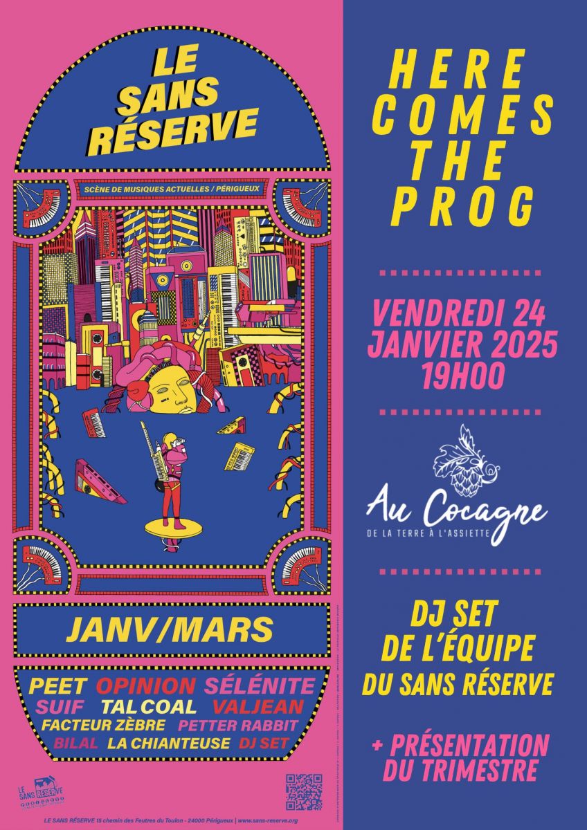 Here Comes The Prog' + Dj set de l'équipe du S ...