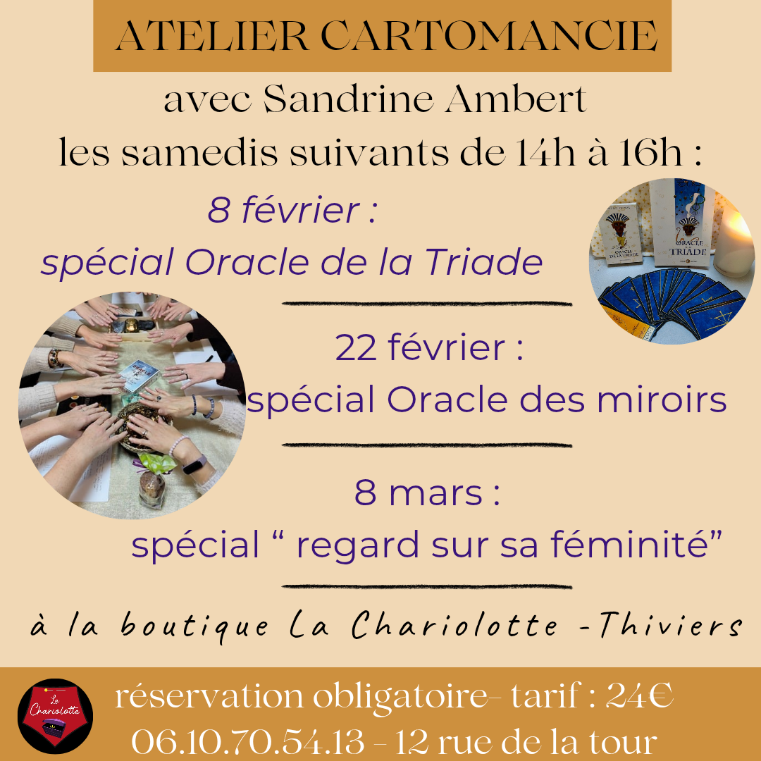 Atelier cartomancie