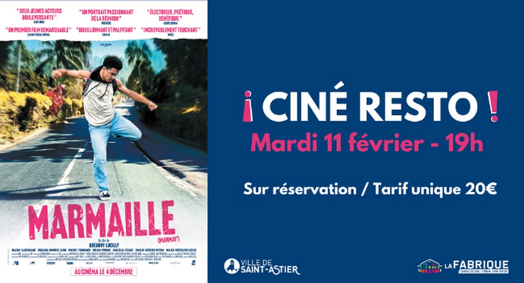 Ciné-resto : film "Marmaille"