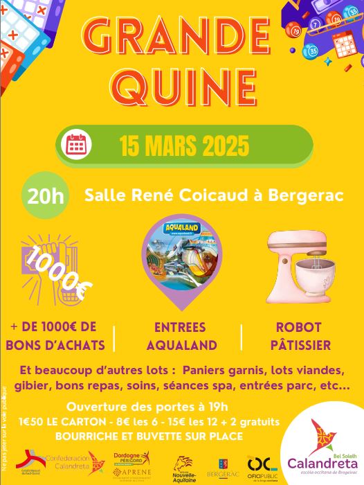 QUINE Calandreta - Salle René Coicaud