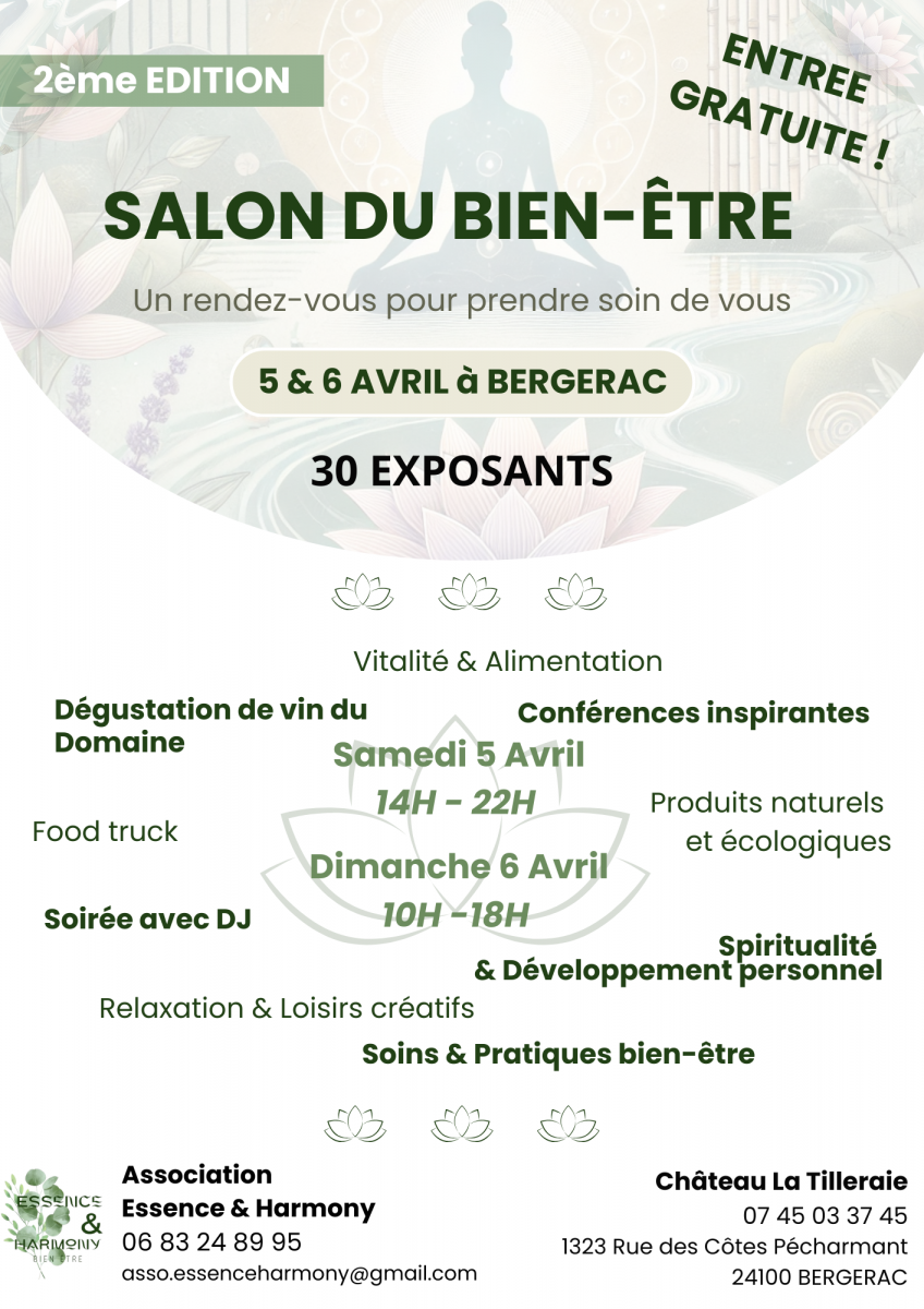 Salon du Bien-Être d'Essence & Harmony au Chât ...