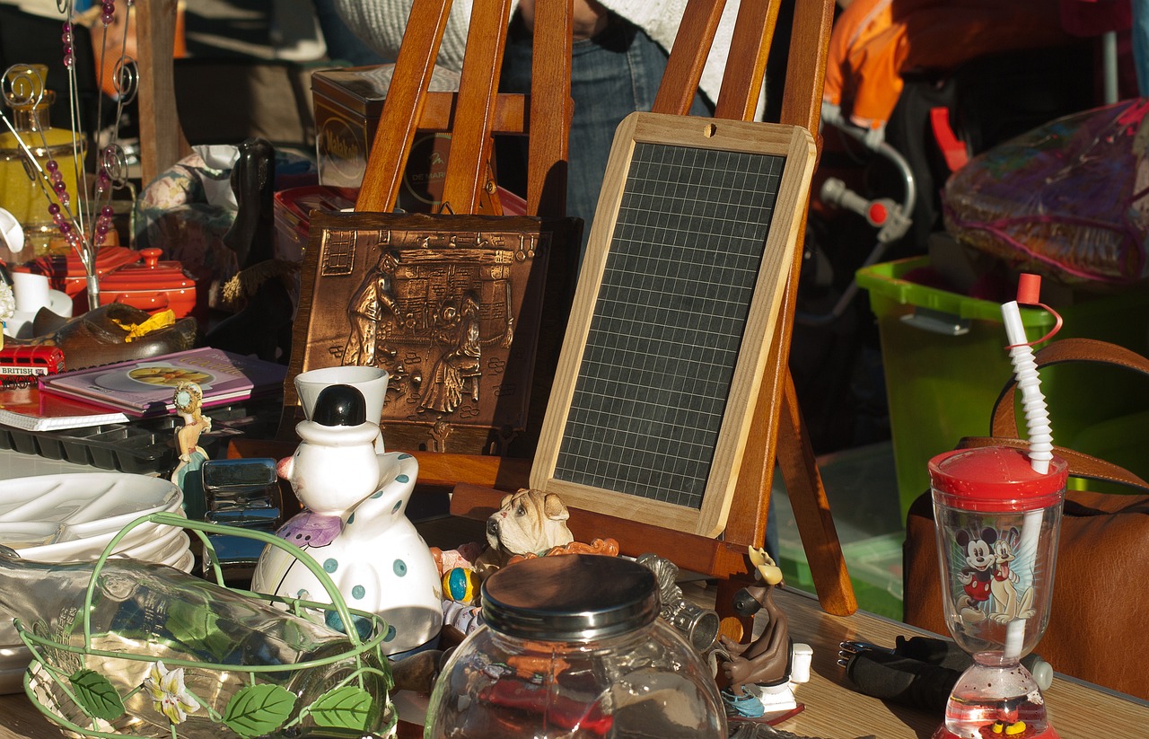 Vide grenier à Limeuil