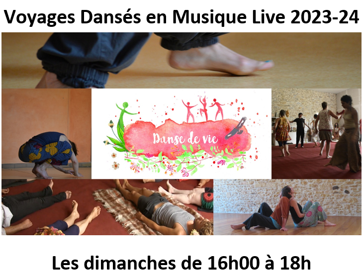 Danse de vie - voyage dansé en musique live