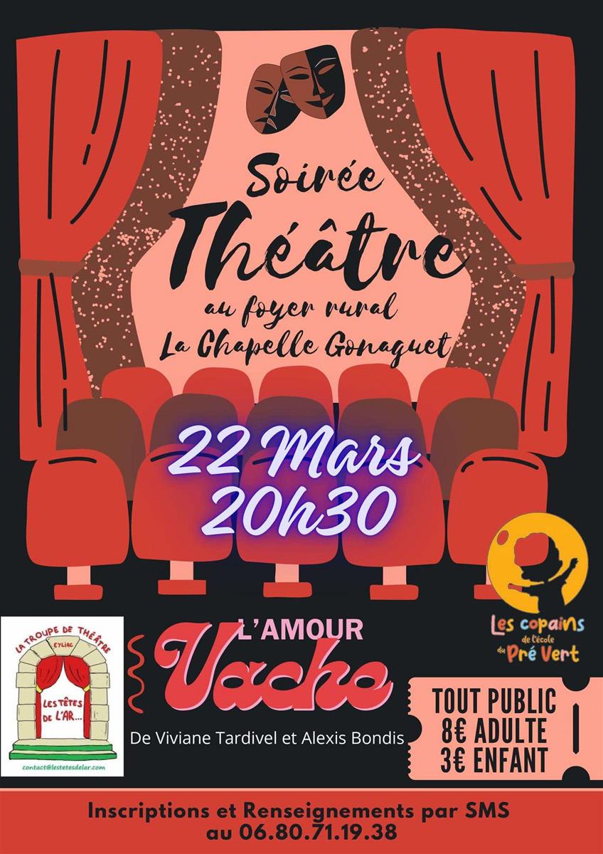 Soirée théâtre : l'amour vache