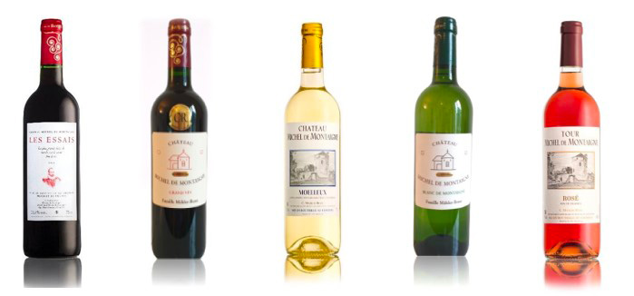 Fontaine vin Rouge - CHATEAU DES ILLARETS à Saint-Michel-de-Montaigne